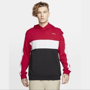 Men’s Hurley Color Blocked Pullover Hoodie